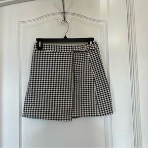 Checkered skirt